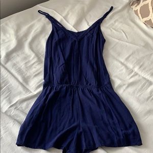 Express Blue Romper
